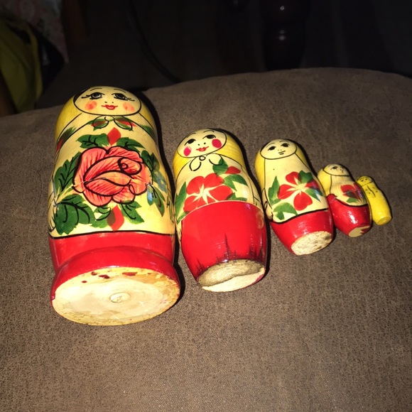 Russian nesting dolls set of 5 - Picture 8 of 12